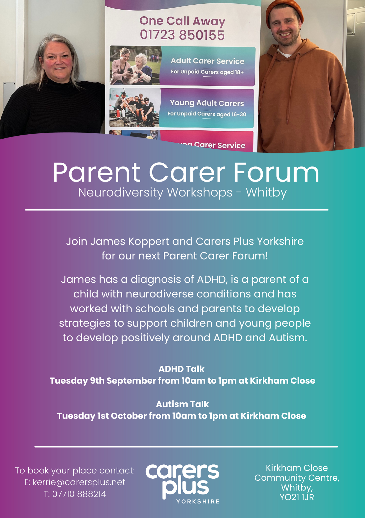 ADHD & Autism talks - Whitby Autumn  2024