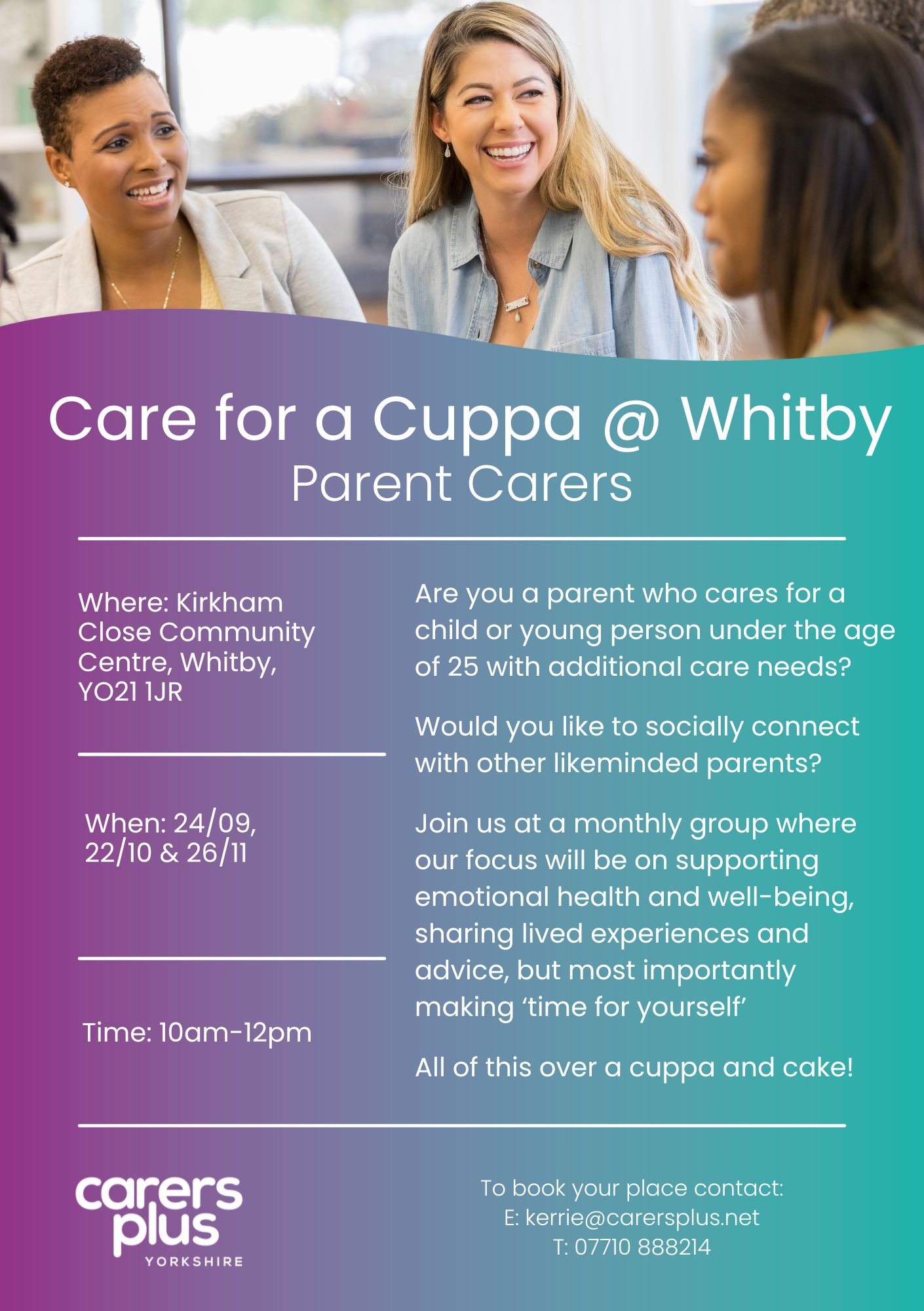 Parent Carer Cuppa club @ Whitby  (2)