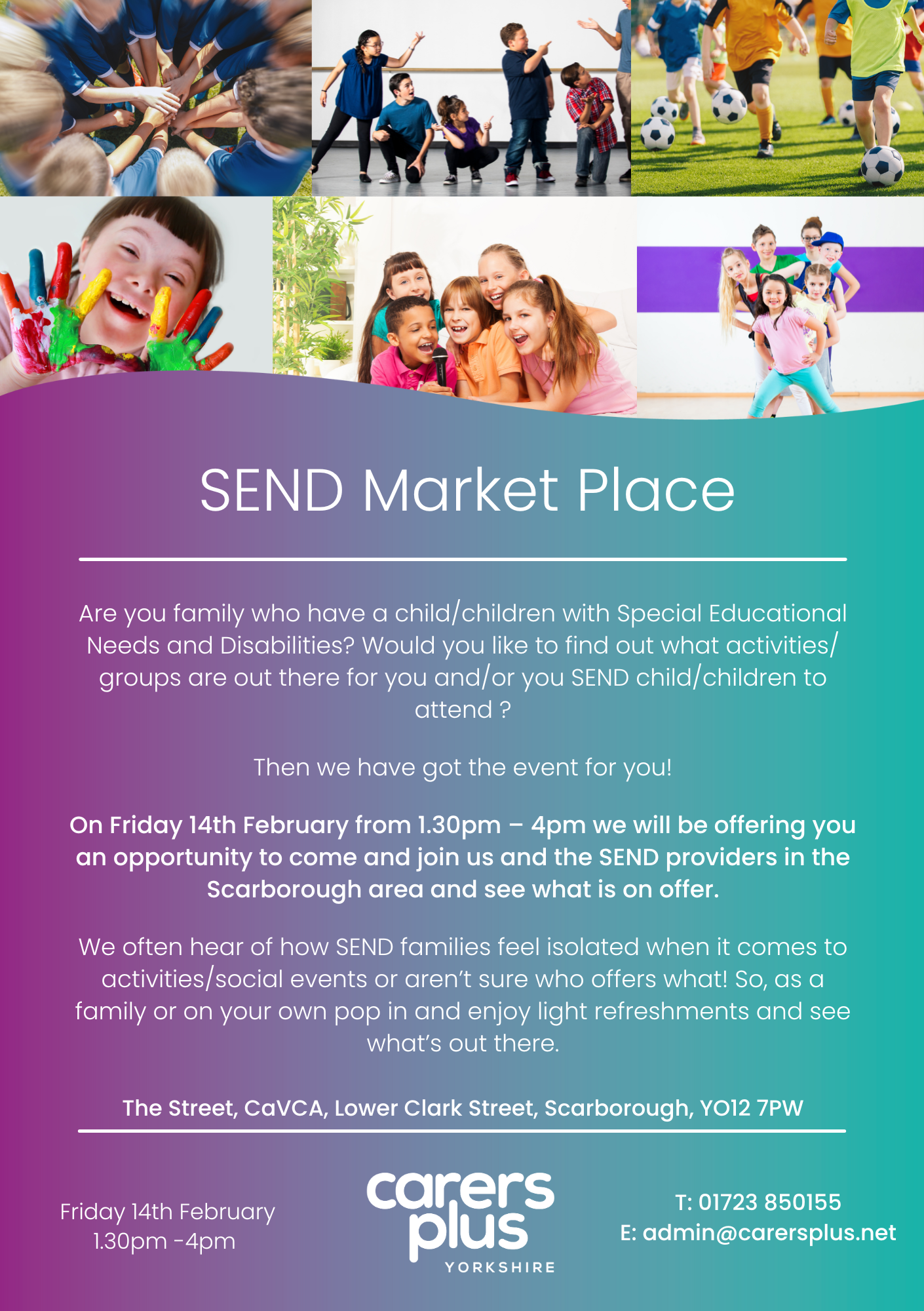 SEND Market Place families Feb 20205