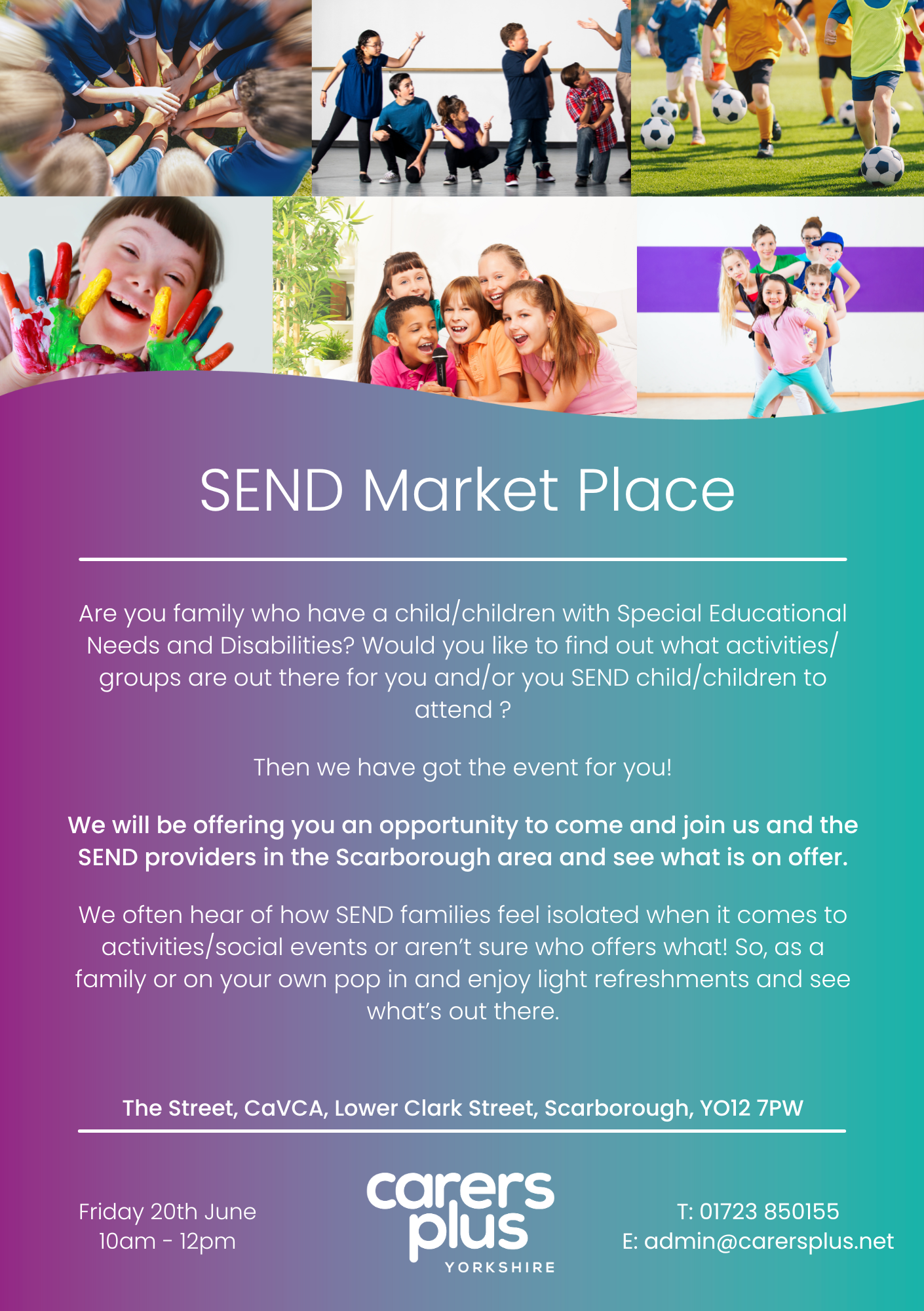 SEND Market Place Families - June 2025